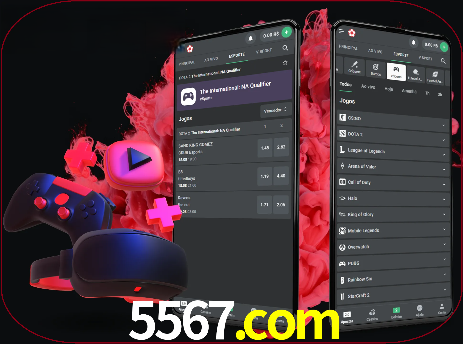 Para ter a aplicação móvel 5567 no seu smartphone, basta descarregar o ficheiro apk e seguir as instruções.